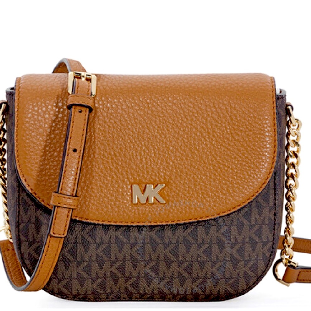 Michael Kors Mott Logo Dome Crossbody